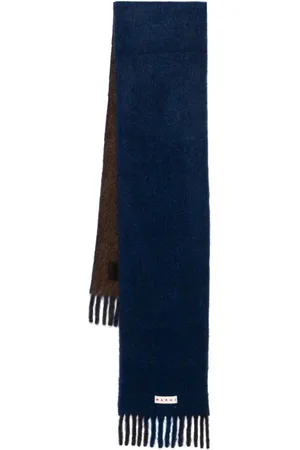 Marni Logo striped scarf