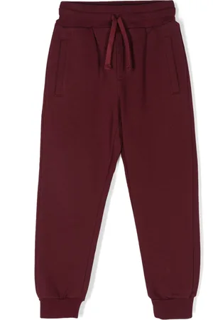 Dolce & Gabbana Logo-patch cotton track pants