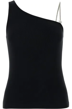 Givenchy 4G-plaque ribbed-knit tank top