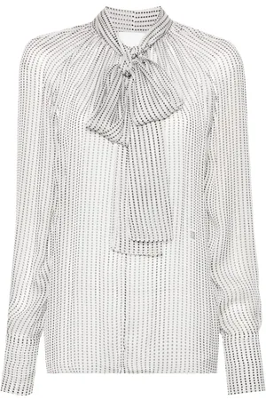 Givenchy Polka-dot silk blouse
