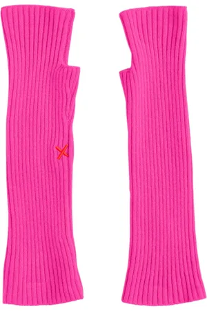 Chinti & Parker Ribbed-knit fingerless gloves
