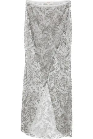 REMAIN Wrap maxi skirt