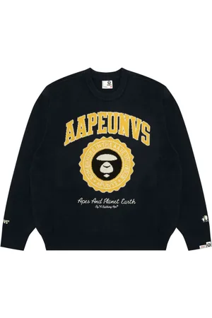 A Bathing Ape Embroidered-logo sweater