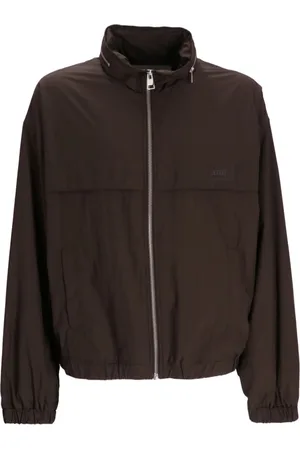 Ami Elasticated zipped windbreaker