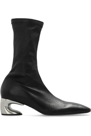 Jil Sander 60mm contrast-heel ankle boots
