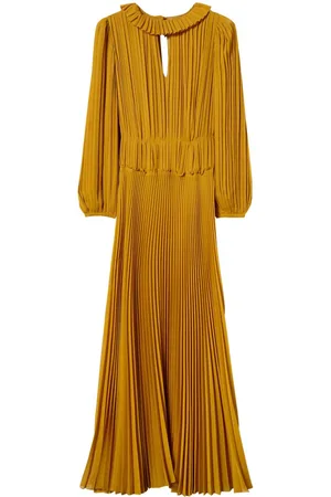 Twin-Set Pleated georgette dress