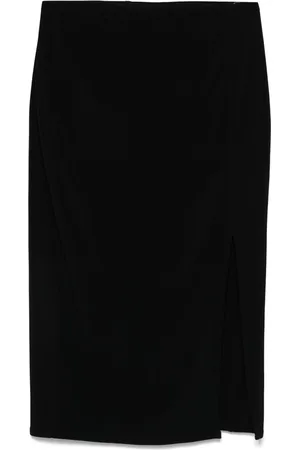 Jade Cropper Draped midi skirt
