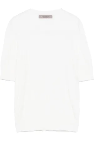 D.EXTERIOR Chevron-knit sweater
