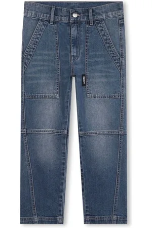 DKNY Logo-tag jeans