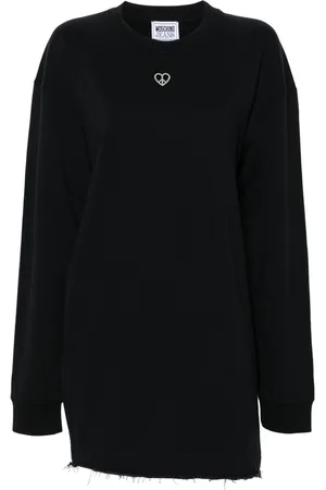 Moschino Logo-patch dress