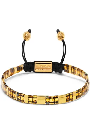 Nialaya Tila-beads marbled bracelet