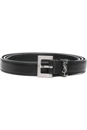 Saint Laurent Cassandre thin belt
