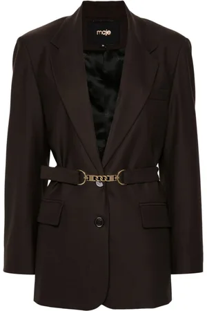Maje Belted blazer
