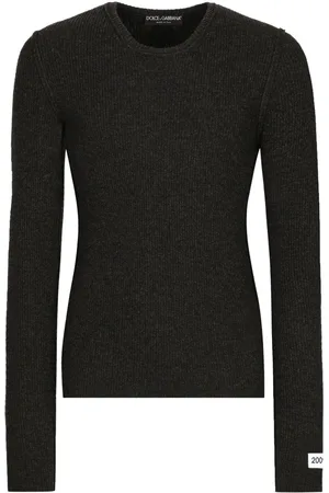 Dolce & Gabbana Logo patch jumper