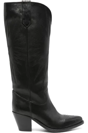Golden Goose 65mm leather cowboy boots
