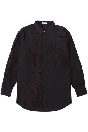 ENGINEERED GARMENTS Patchwork short-collar shirt