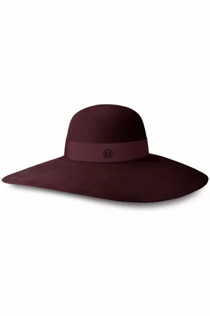 Le Mont St Michel Blanche felt capeline hat