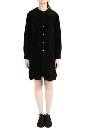 Comme des Garçons Ruffle-hem dress