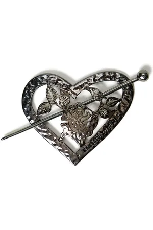 Twin-Set Heart-shaped brooch