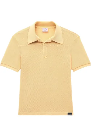 Courrèges Logo-patch polo shirt