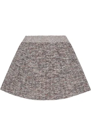 Stella McCartney Ribbed knitted mini skirt