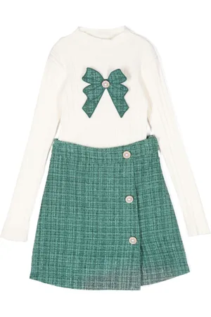 PATACHOU Tweed skirt set