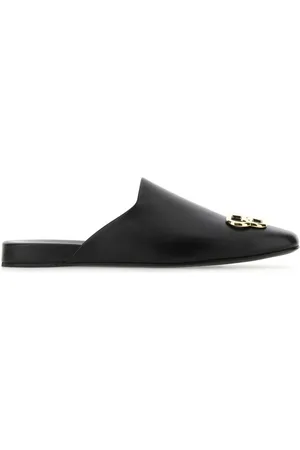 Balenciaga Cosy BB logo plaque mules
