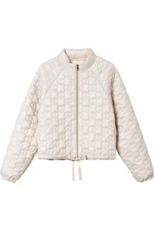 Twin-Set Oval T quilted puffer jacket