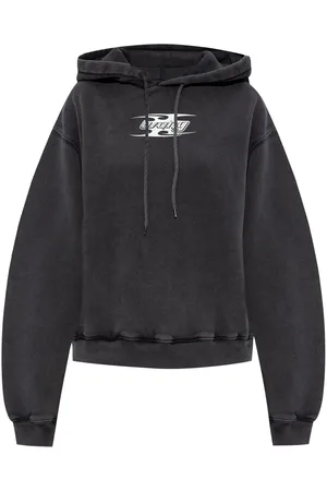 Alexander Wang Blade-logo cotton hoodie