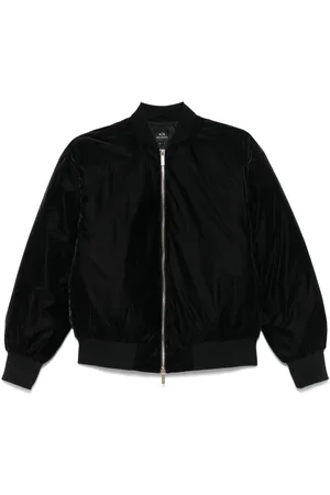 Armani Exchange Velvet-effect jacket
