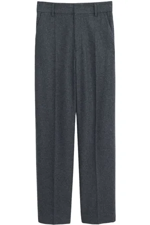 Filippa K Tapered-leg flannel trousers