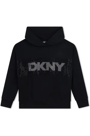 DKNY Logo-print cotton hoodie