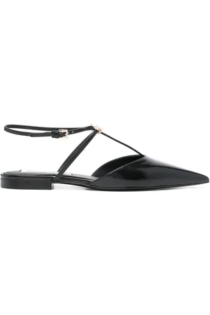 Victoria Beckham Leather ballerina shoes