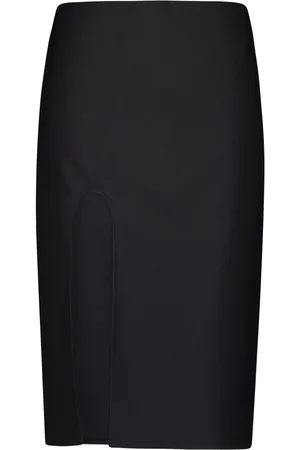 Stella McCartney Side-sllit skirt