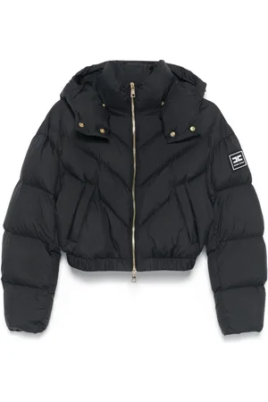 Elisabetta Franchi Cropped puffer jacket