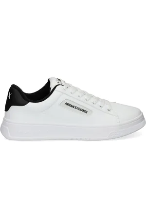 Armani Exchange Embroidered-logo sneakers