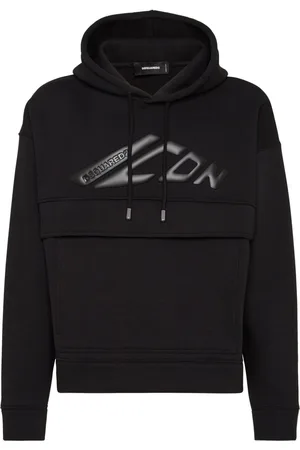 Dsquared2 Icon-appliqué cotton hoodie
