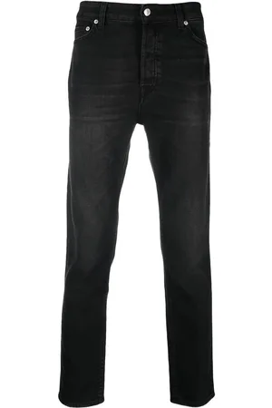 DEPARTMENT 5 Logo-patch slim-cut jeans
