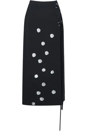 PORTS 1961 Alpine Ice Cube print pencil skirt