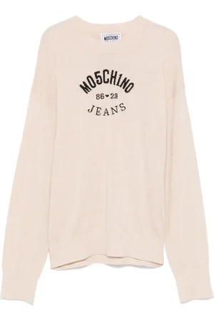 Moschino Intarsia-logo sweater
