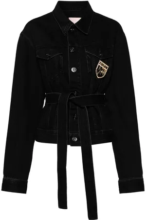 BAPY Logo pin denim jacket