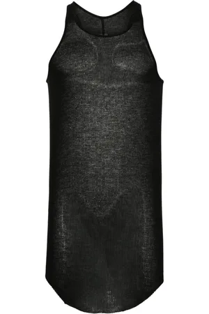 Rick Owens Basic fine-ribbed tank top