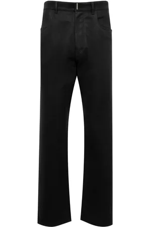 Givenchy Logo-tag straight-leg trousers