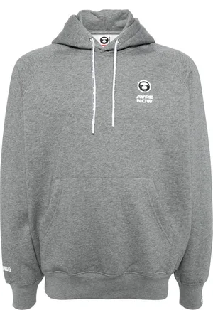 A Bathing Ape Logo-patched hoodie