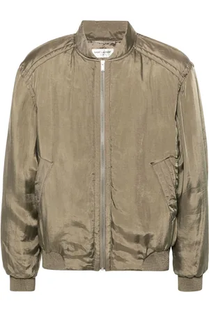 Saint Laurent Teddy padded bomber jacket