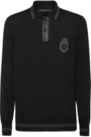 BILLIONAIRE Logo-embroidered polo shirt
