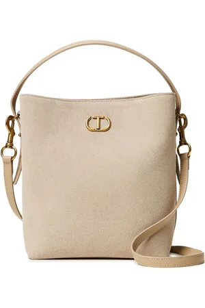 Twin-Set Leather bucket bag
