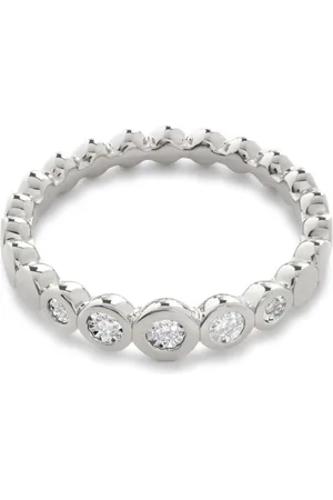 Monica Vinader Graduated half eternity ring