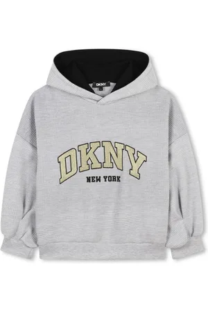 DKNY Logo-embroidered hoodie