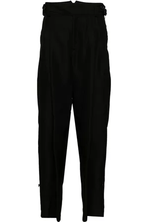 YOHJI YAMAMOTO Silk trousers